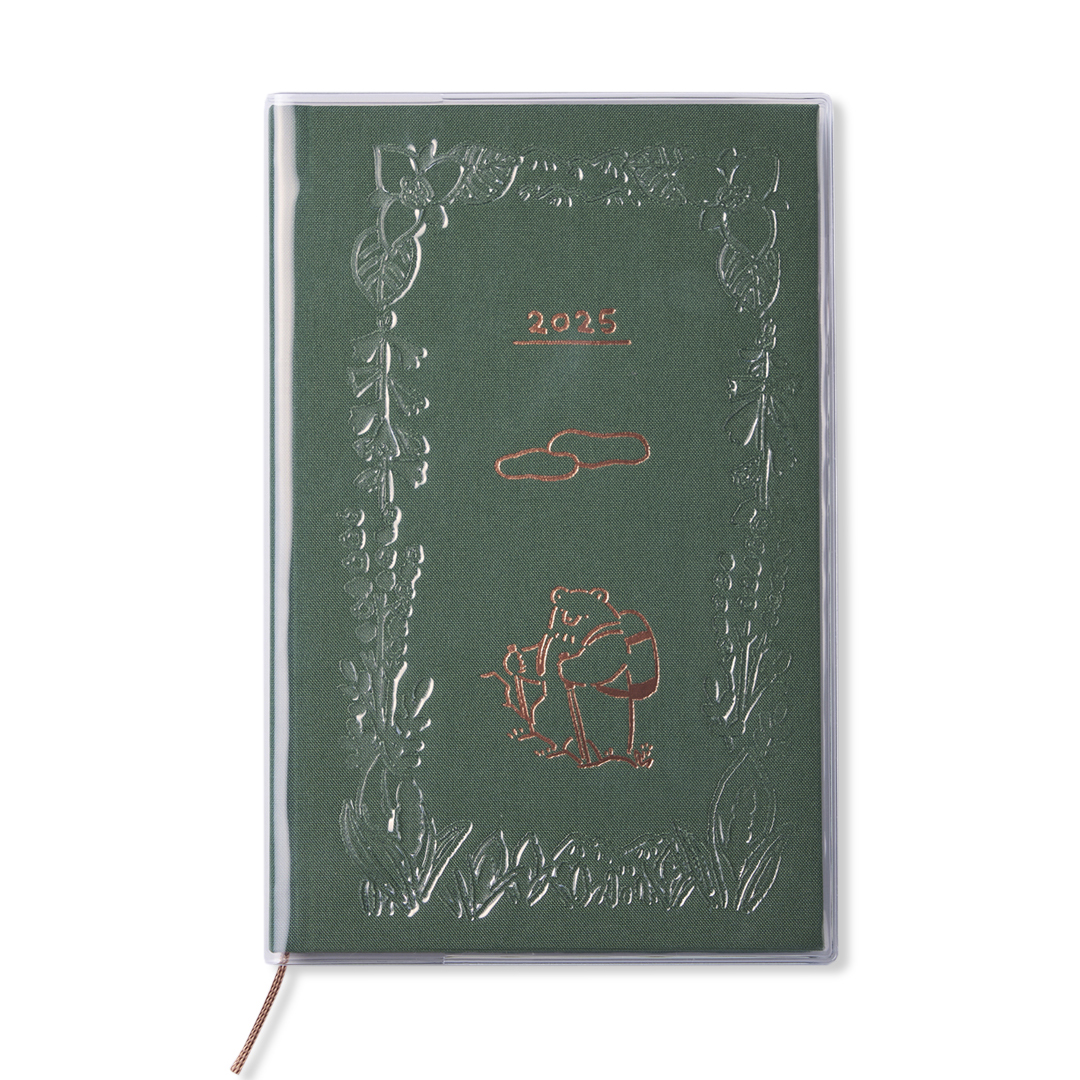 booco 2025 Diary Hiking bear