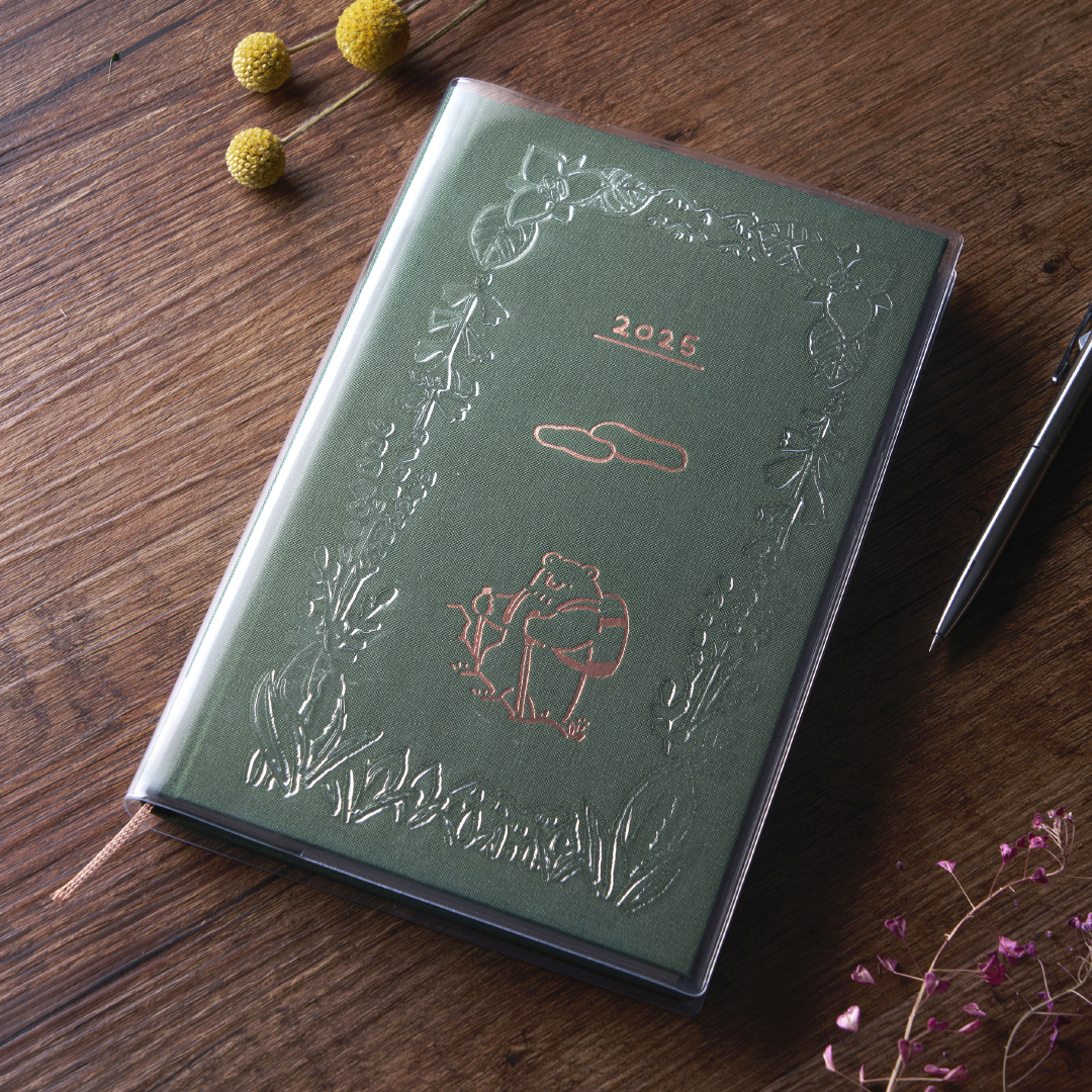 booco 2025 Diary Hiking bear 製品画像2