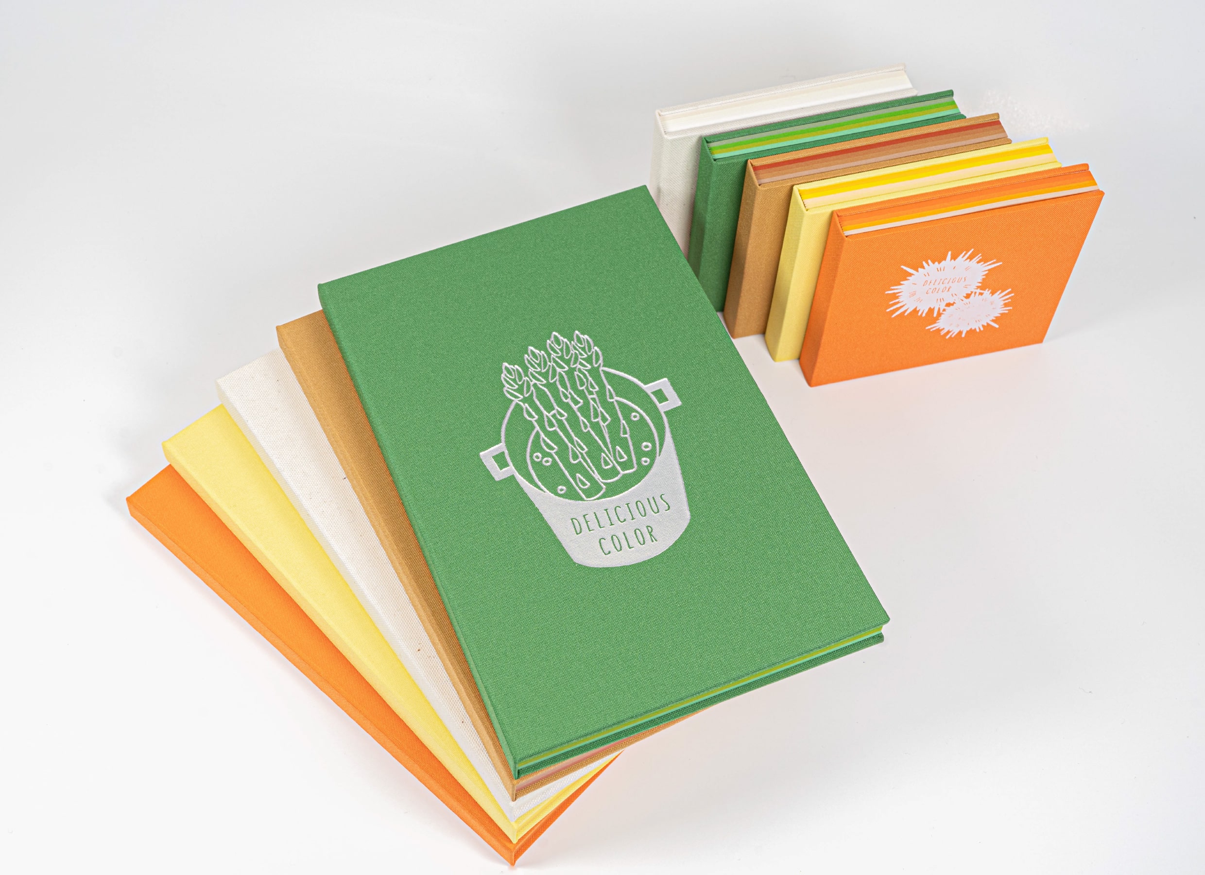 DELICIOUS COLOR hardcover series