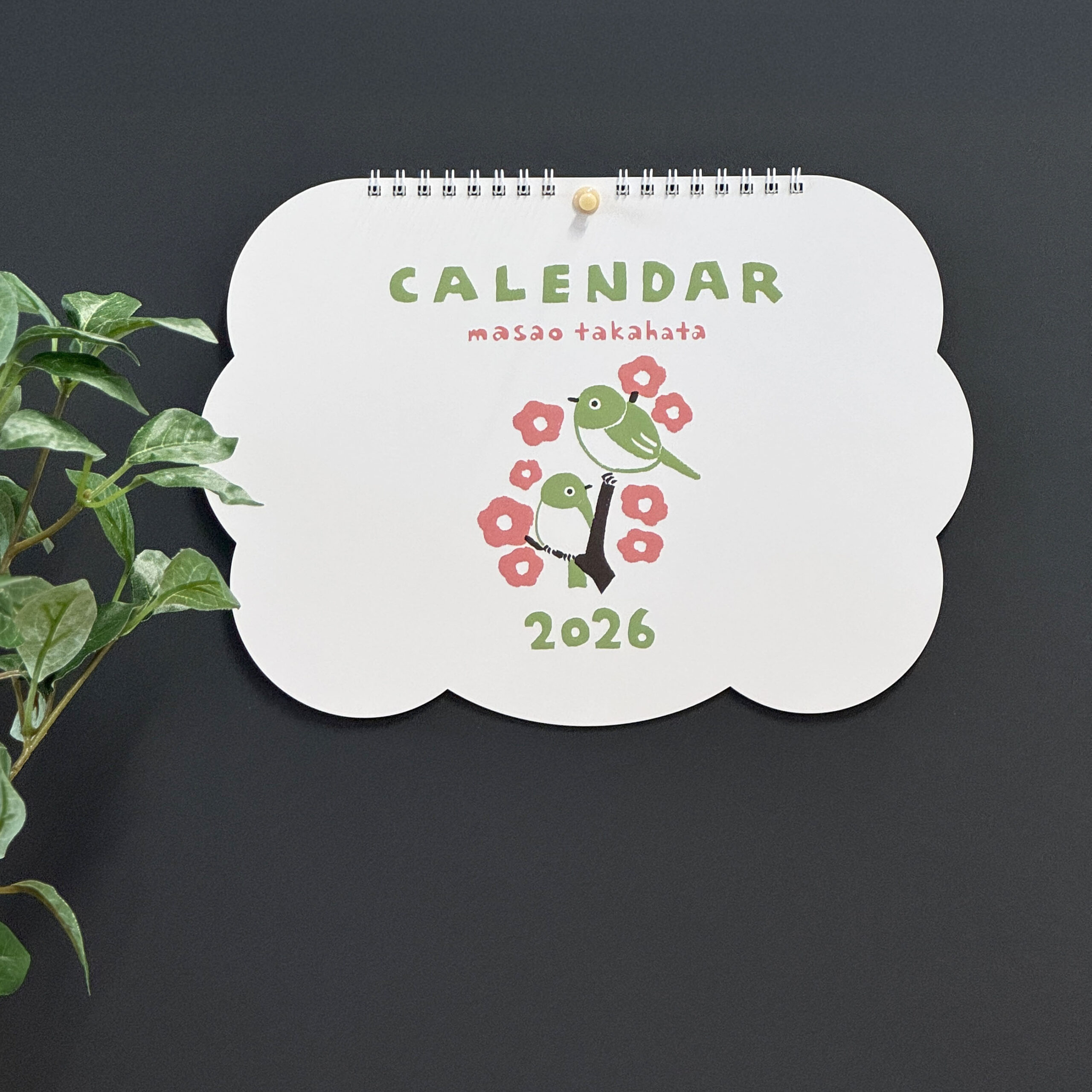 masao takahata 2026 CALENDAR （壁掛けタイプ）