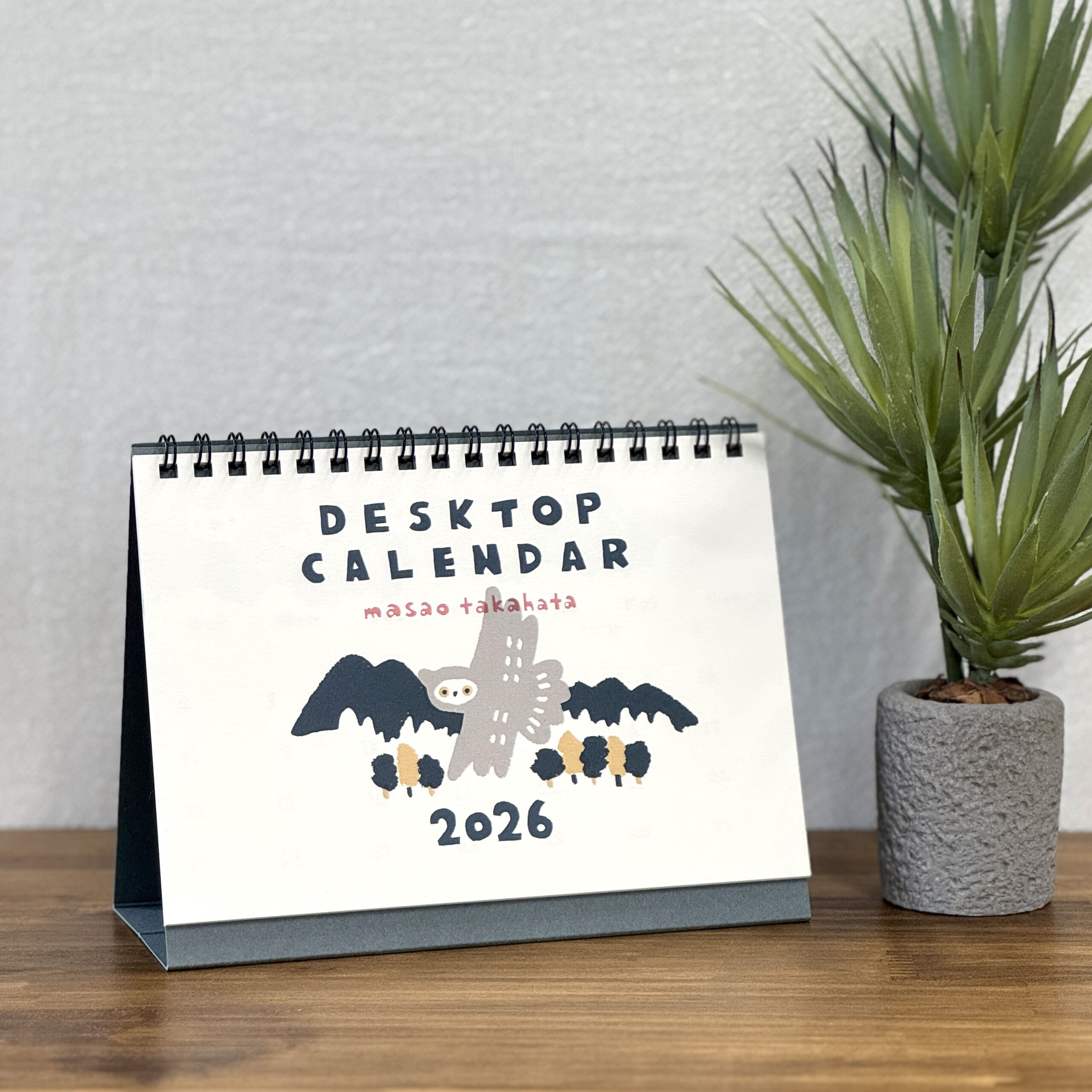 masao takahata 2026 CALENDAR （卓上タイプ）